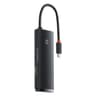 Baseus 6 in 1 Lite / Air Joy Type-C HUB Docking Station (Type-C to HDMI+USB3.0*2+Type-C Data + SD/TF) - Black product thumbnail 1