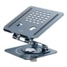 Baseus Foldable Stand For Laptop and iPad Tablet | 360 Degree Rotatable (Three-Fold Version) - Grey product thumbnail 1