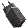 Baseus GaN5 Pro Fast Charger Dual Type C Port, 40W EU, BCT technology- Black product thumbnail 1