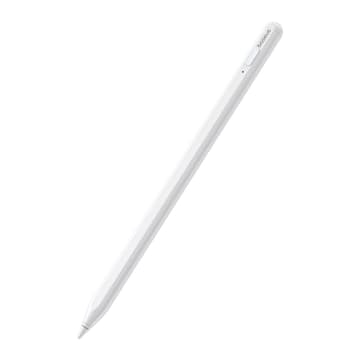 Baseus Smooth Writing 2 Series Stylus Lite with LED Indicators, (Active version with type-C cable and active pen tip) - White