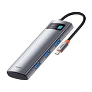 Baseus Gleam USB Hub 7in1, USB-C to 1x HDMI4K 60Hz + 3x USB3.0 + 1x PD + 1x SD/TF product image