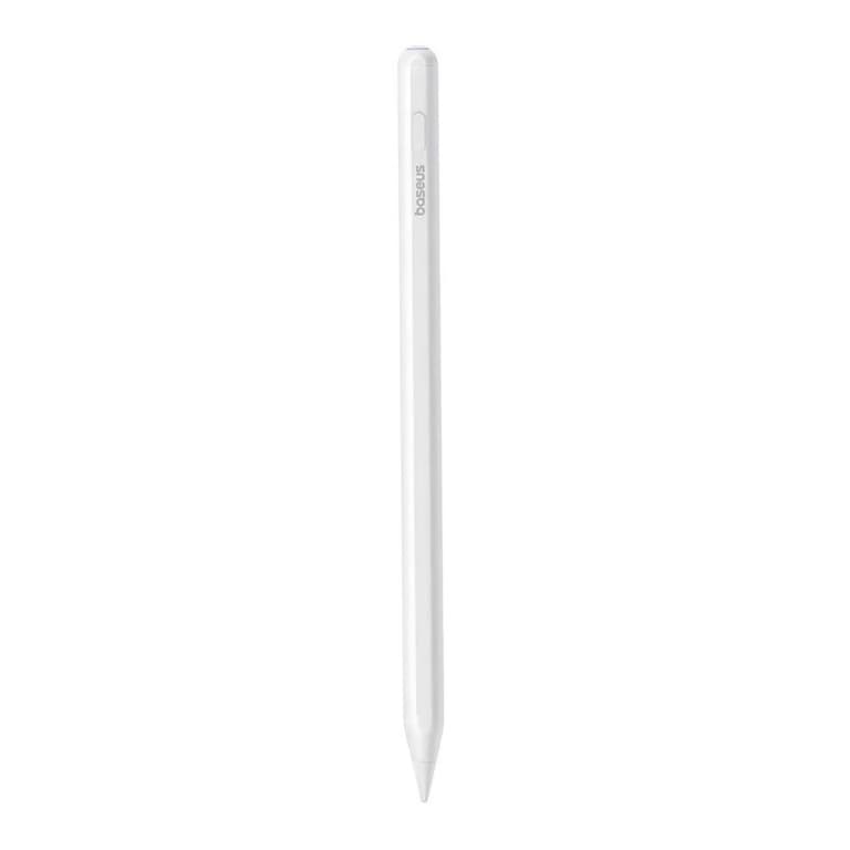 Baseus Smooth Writing 2 Series Dual Charging Stylus Active Wireless Version, (With USB-C cable and active pen tip) - White