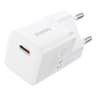 Baseus GaN5 Fast Charger (mini) 1C 25W EU Cluster Supports PPS, PD 3.0, QC 3.0 - White product thumbnail 1