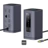 Baseus Spacemate Series 10-in-1 MAC Docking Station Hub - 2*HDMI 4K60Hz/30Hz + 2*USB-A & USB-C 5Gbps + RJ45 + 2*USB-A 480Mbps + USB-C + 1*3.5mm - Grey product thumbnail 1