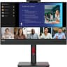Lenovo ThinkVision T24v-30 24" IPS Full HD 75Hz Conferencing Monitor Adjustable Stand Built In 2MP Webcam & Speakers & Mic w/ HDMI , DP, VGA & USB Hub product thumbnail 1