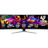 MSI MPG 491CQPX 49" QD-OLED Curved 1800R DQHD (5120 x 1440) 240Hz,.03ms, HDR 400 , Adaptive-Sync, HDMI 2.1 , OLED Care 2.0, Type-C up to 98WVGA , Height Adjustable, Speaker, Black product thumbnail 1