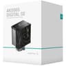 DeepCool AK500s Digital SE CPU Cooler 240w TDP Giant Heatsink 90mm Thickness 5 Copper Heat Pipes BBH 120mm PWM Fan w/Status Display Screen For AMD & Intel product thumbnail 1