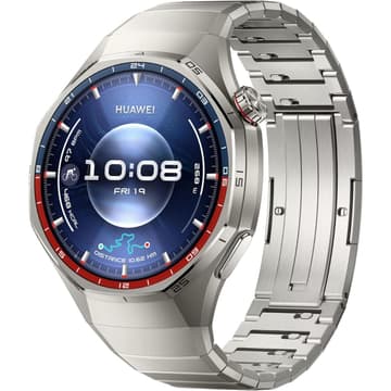HUAWEI WATCH GT 6 Pro GPS 46mm Smart Watch, 1.47''AMOLED Touchscreen, up to 21 days battery life, Pro-level Cycling, 100+ Sports Mode, iOS & Android, ECG Analysis, All-day Health Monitoring, Titanium