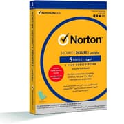 Norton by Symantec Deluxe Internet Security & Antivirus software 5 Device - 12 Months (Activation Key Card) product image