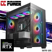 CC Power 5070-101 Gaming PC NEW 14Gen Intel I7 20-Cores w/ Nvidia RTX 5070 12GB DDR7 w/ Advanced Air Cooler product image