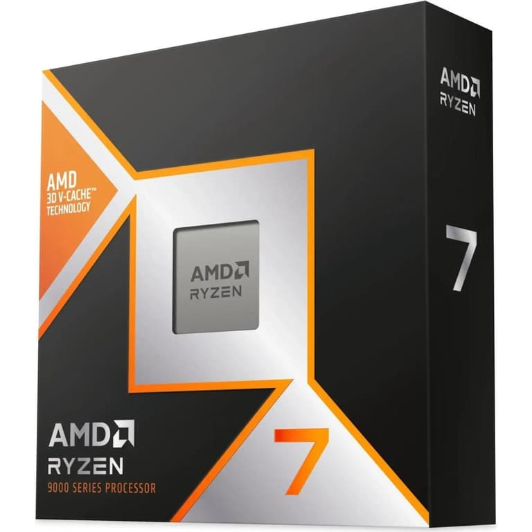 AMD RYZEN 7 9800X3D 8-Core 4.7GHz (5.2 GHz Max Boost) 104MB Cache AM5 Desktop Processor , Box