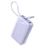 Anker Power Bank Battery Pack, 20,000mAh 22.5W High Speed Charging Portable Charger with Built-in USB C Cable, 1 USB-C, 1 USB-A, for iPhone 15/15 Plus/15 Pro/15 Pro Max, MacBook, Galaxy - Purple product thumbnail 1