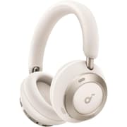 Anker Soundcore Space One Pro, with Headphones Case, Adaptive Active Noise Cancelling Headphones Driven by 6 Mics, Super Foldable Design, 60H Lossless Audio, Ultra-Fast Charging, Hi-Res Wireless - White product image