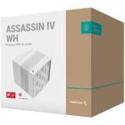 DeepCool Assassin IV WH Premium Air Cooler 7 Heat Pipes Dual-Tower 1700RPM 140/120mm FDB Fans PWM 100% 280w TDP For Intel & AMD , White product image