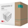 DeepCool Assassin IV WH Premium Air Cooler 7 Heat Pipes Dual-Tower 1700RPM 140/120mm FDB Fans PWM 100% 280w TDP For Intel & AMD , White product thumbnail 1
