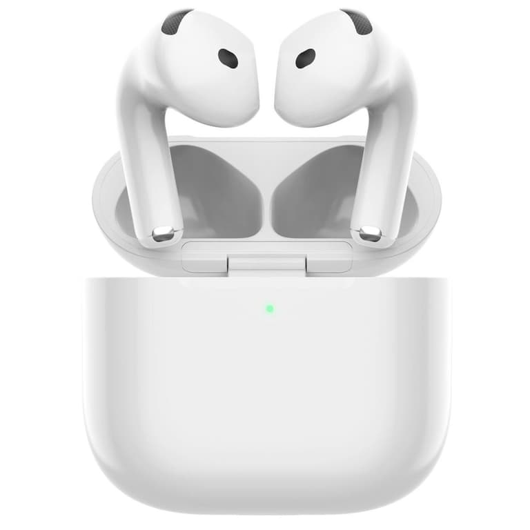 WIWU Airbuds 4 True Wireless Stereo Noise-Cancelling Bluetooth Earphones Type-C Charging up to 50 hours of standby power - White