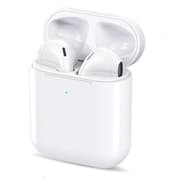 WIWU Airbuds SE True Wireless Stereo Headphone, Bluetooth 5.0, Sensor Touch, Pop Up Function, HIFI Clear Voice, Long Life Battery, 10m Distance, 4 Hours Music Time - White product image