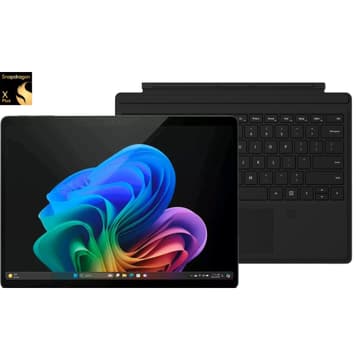 Microsoft Surface Pro 11 (2024) Copilot+ PC Snapdragon X Plus 10-Cores AI-Accelerated 2-in-1 Touch (512GB/16GB) w/ IPS 2.8K 120Hz Display + Keyboard Bundle - Black