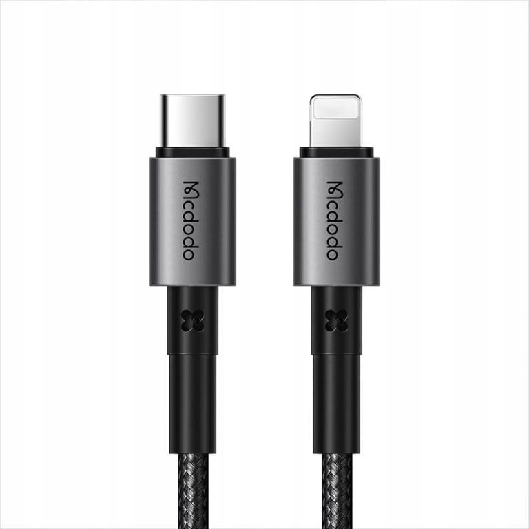 Mcdodo CA-2851 36W PD Type-C to Lightning-Fast Charging Data Cable 1.8m - Black