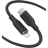 Anker CA-A8663 USB-C to Lightning Cable, (Midnight Black, 1.8M), MFi Certified, Powerline III Flow Silicone Fast Charging Cable for iPhone 13 13 Pro 12 11 X XS XR 8 Plus - Back product thumbnail 1