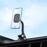 WiWU CH-018 Magnetic Flexible Spiral Suction Cup Design Car Phone Holder - Black product thumbnail 1