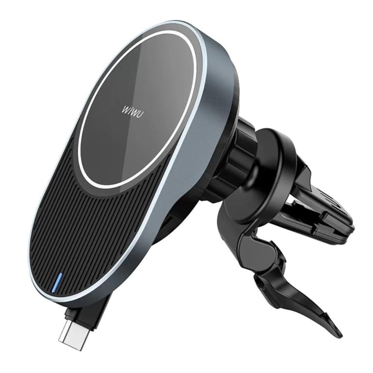 WiWU CH-315 Lacey Magnetic Magsafe Wireless Charging 15W, 1.67A Car Phone Holder