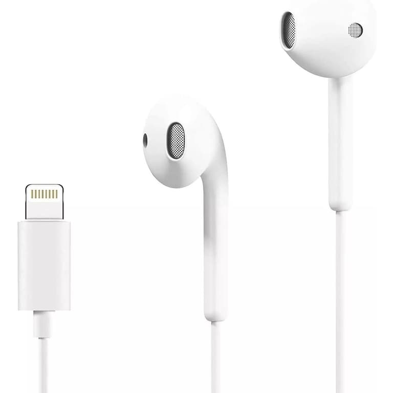 WIWU Earbuds 302 with Lightning Connector 1.2m - White