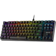 Redragon K660-RGB Wired Gaming Keyboard, 80% 87 Keys Mechanical Keyboard w/Aluminum Base, Upgraded Hot-Swap Socket and Noise Absorbing Foams, - Red Switch product image