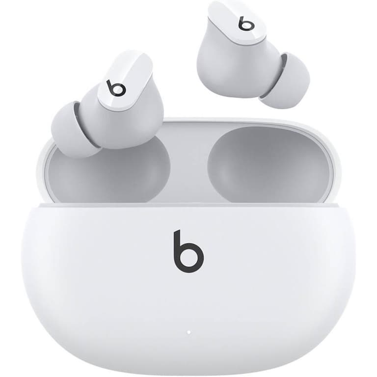 Beats Studio Buds - True Wireless Noise Cancelling Earbuds - Compatible with Apple & Android, Built-in Microphone, IPX4 Rating, Sweat Resistant Earphones, Class 1 Bluetooth Headphones - White