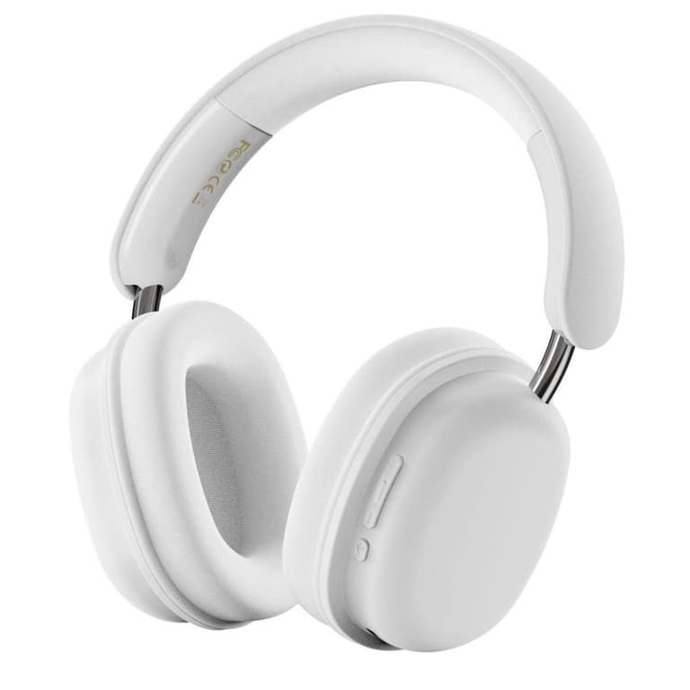 WiWU TD-05 Elite Wireless Pure Bass Sound Bluetooth 5.3 Up to 36H Battery Life, Comfortable with Voice Assistant - White