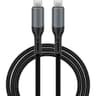 WIWU WI-C036 Thunderbolt 4 Type-C 240W PD 1M Cable - Black product thumbnail 1