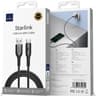 WiWU Wi-C042E A-C 2.4A Charging Cable USB - A to Type - C Data Transfer Cable 1M - Black product thumbnail 1