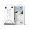 WiWU Wi-C042E A-L 2.4A Charging Cable USB - A to Lightning Data Transfer Cable 1M - White product thumbnail 1
