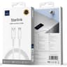 WiWU Wi-C042E A-M 2.4A Charging Cable USB - A to Micro USB Data Transfer Cable 1M - White product thumbnail 1