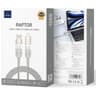 WIWU Raptor Wi-C051 4in1 USB C + A + Lightning 100W Fast Charging Cable- White product thumbnail 1