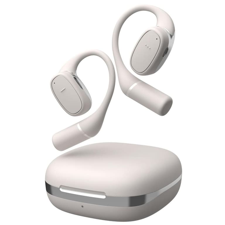 WiWU O300 Openbuds OWS Bone Conductive Earphone Stereo Sound Sports Earphone Noise-Cancelling Up to 40 hours - White