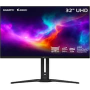 GIGABYTE AORUS FO32U2 32” 240HZ QD-OLED Gaming Monitor UHD 4K - 0.03ms GTG - AMD FreeSync Premium Pro - Type C KVM - HDMI, DP, Type C w/ Height Adjustable & Speakers - Black product image