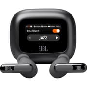 JBL Live Beam 3 Wireless Earbud Headphones, Up to 48 Hours Battery Life, Personi-fi 3.0, True Adaptive Noise Cancelling & Signature Sound, IP55 Waterproof, with Earplugs, Black product image