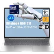 HP Elitebook 660 G11 (2024) Intel Core Ultra 5 125U 12-Core Enterprise Performance AI-Enhanced PC Protected by HP Wolf Security W/ DDR5 Memory & 16" IPS Display - Silver product image