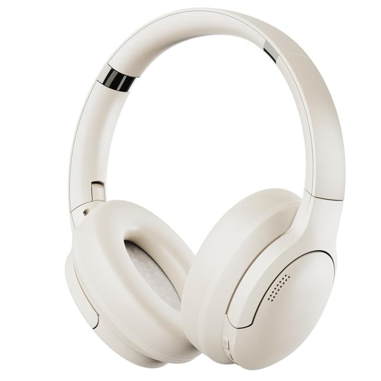 WiWU TD-02 Soundcool Headset Wireless Bluetooth Headphone Up to 30H Battery Life HIFI Sound - White