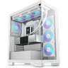 DeepCool CG580 4F Panoramic ATX Mid-Tower Case 4x Pre Installed Fans Single Chamber, Support Back Connectors & Up to 2x 360mm Radiators, Front 2x USB3.0 , White product thumbnail 1