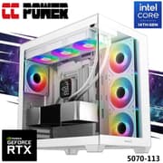 CC Power 5070-113 Gaming PC NEW 14Gen Intel I5 14400F 10-Cores w/ Nvidia RTX 5070 12GB DDR7 & Advanced Air Cooler product image