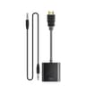 COTECi HDMI to VGA Cable with Audio Connector Adapter - Black product thumbnail 1