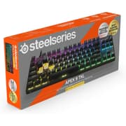 SteelSeries Apex 9 TKL - Mechanical Gaming Keyboard - Optical Switches - 2-Point Actuation - Keyless Compact Size - Removable Switches - US Layout (QWERTY) product image