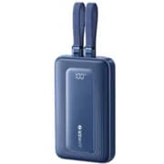 Anker Zolo Power Bank, 10,000mAh 30W Max Fast Portable Charger with Built-in USB-C and MFi Certified Lightning Cables, USB-C&A, Battery Pack for iPhone 16/15 Series, MacBook, Galaxy - Dark Blue product image