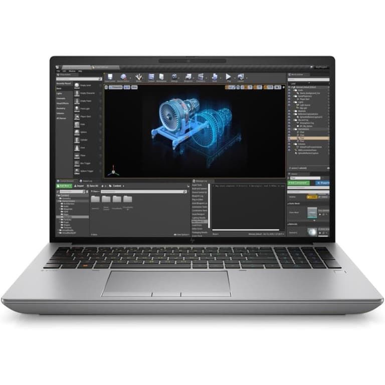 HP ZBook Fury 16 G10 (2023) Mobile Workstation Wolf Pro Security Edition 13Gen Intel Core i9 13950HX 24-Cores w/ NVIDIA NVIDIA RTX™ 3500 Ada Generation 12GB Graphic Card