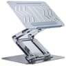 RTAKO RS-CP84S Laptop Stand 3-Level Adjustable Laptop Stand With 360 3D Roating Base - Silver product thumbnail 1