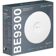 TP-Link EAP772 Wi-Fi 7 Access Point, Tri-Band Gigabit BE9300 Wireless Access Points, Support Passive PoE, Easily Mount to Wall or Ceiling, Free Cloud Controller, Omada Mesh & AI roaming product image