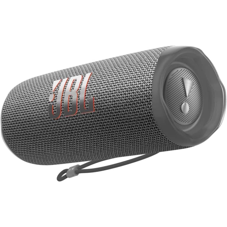 JBL Flip 6 Portable IP67 Waterproof Speaker, With Bold JBL Original Pro Sound, 2-Way Speaker, Powerful Sound & Deep Bass, 12 Hours Battery, Safe USB-C Charging Protection - Grey