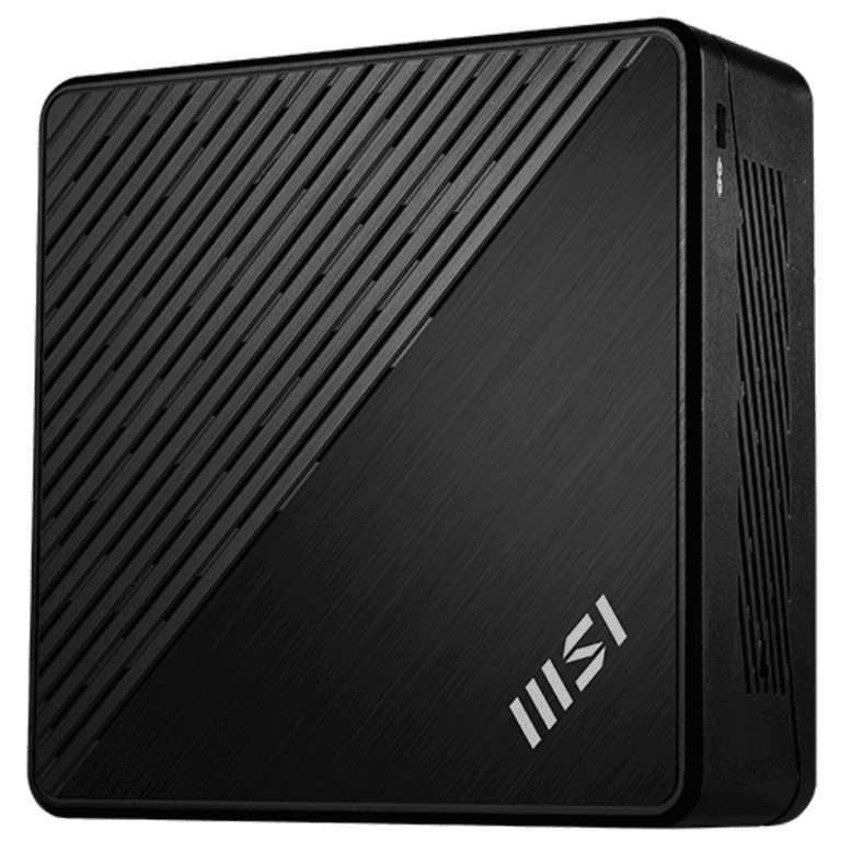 MSI Cubi N (2023) Mini PC Barebone 0.7L Intel 12Gen N100 4-Cores For Home & Business Support Matrix Display & Dual Lan